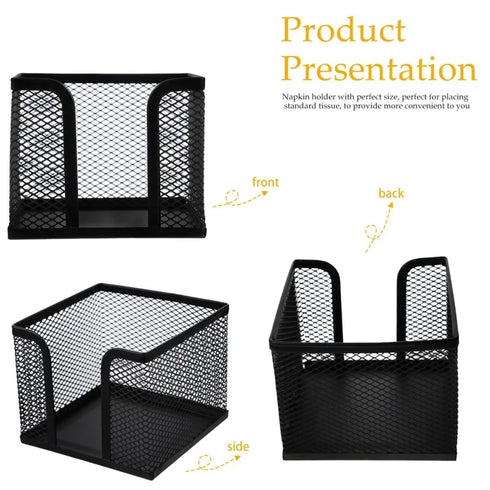 Metai Mesh Min Notebook Memo Holder